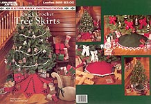 Leisure Arts Quick Crochet Tree Skirts