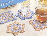 Herrschners Patchwork Coaster Set