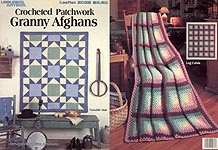 LA Crocheted Patchwork Granny Afghans