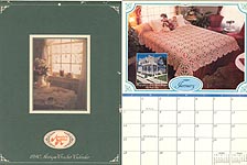 Annie's Attic 1990 Antique Crochet Calendar