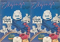 Coats & Clark's Book No. 149: Edgings To Crochet and Knit