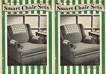 J & P Coats Book No. 161: Smart Chair Sets