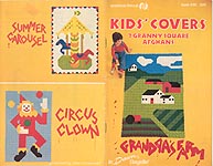 American Thread Kids' Covers Granny Square Afghans