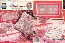 True Colors Int'l Filet Crochet Victorian Hearts And Roses