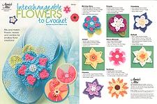 Annie's Attic Interchangeable Flowers to Crochet