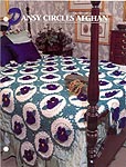 Annie's Crochet Quilt & Afghan Club, Pansy Circles Afghan