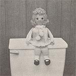 Annie's Attic Pottie Pals: Janie, original black and white version