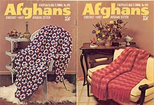 Coats & Clark Book No. 203: Afghans (Crochet - Knit - Afghan Stitch)