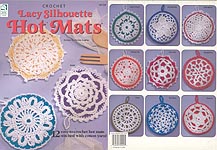 HWB Crochet Lacy Silhouette Hot Mats