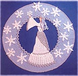 BellaCrochet Snow Queen Doily