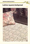 Marshall Cavendish LTD. Lattice Squares Bedspread