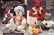 Annies Attic Lady Ester Bear & Friends