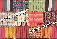 Spinnerin 12 Ripple Afghans, Knit & Crochet