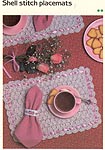 Marshall Cavendish LTD Shell Stitch Placemats