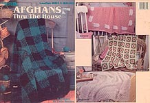 Leisure Arts Afghans Thru the House