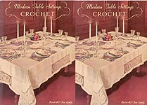 J P Coats Book 40: Modern Table Settings in Crochet