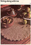 Marshall Cavendish LTD String Along With Me Placemat & Coaster Set
