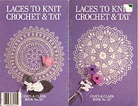 SCoats & Clark Book No. 317: Laces to Knit,crochet, & Tat