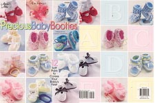 Annies Attic Precious Baby Booties