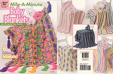 Annie's Attic Mile-A-Minute Baby Afghans, 2006 reprint