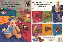 Annies Attic Birthstone Blankets and Bears Vol. II (July - December)