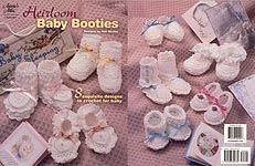 Annie's Attic Heirloom Baby Booties