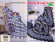 Red Heart Book 1406: Easy Afghans to Knit & Crochet