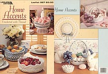 LA Home Accents Crocheted With Thread