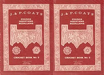 J. & P. Coats Crochet Book No. 5: Edgings, Insertions, Medallions