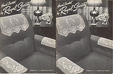 Hand Crochet by Royal Society, Book No. 5: Chair Sets, Runners