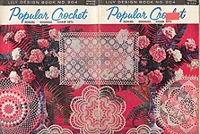 Lily Crochet Design Book No. 204: Popular Crochet Doilies, Edgings, Chair Sets