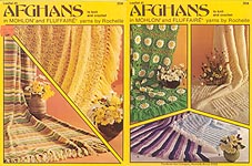 Leaflet 41: Afghans to Knit and Crochet in Mohlon and Fluffaire
