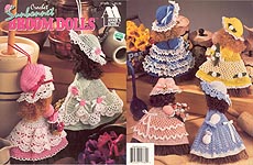 Annie's Attic Crochet Sunbonnet Broom Dolls