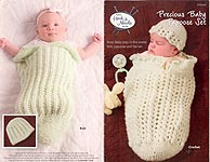 Annie's Hook &Needle Kit Club Precious Baby Papoose Set