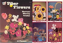Fiber Flowers: Macrame, Weaving, Crochet