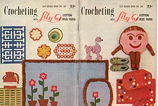 Lily Design Book No. 202: Crocheting With Lily Cotton Rug Yarn