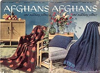 Coats & Clark's Afghan Book No. 505: Afghans and Matching Pillows