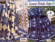 Leisure Arts Little Books Granny's Delight Afghans