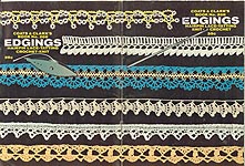 Coats & Clark Book No. 208: Edgings -- Hairpin Lace, Tatting, Knit, Crochet