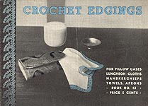 Clark's Edging Book 43: Crochet Edgings