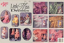 Annie's Attic Little Miss Crochet Dresses