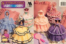 Annie's Attic Fashion Doll Southern Belle Trinket Boxes