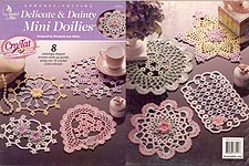 Annie's Attic Cro-Tat Delicate & Dainty Mini Doilies