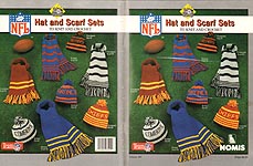Nomis NFL Hat and Scarf Sets to Knit and Crochet