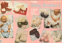 Leisure Arts Baby Booties 2