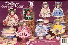 Annie's Attic Crochet Clothespin Ornament Dolls