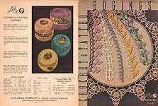 Lily Book No. 700E: Crochet & Tatted Edgings