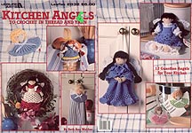 Leisure Arts Kitchen Angels to Crochet