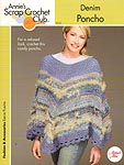 Annie's Scrap Crochet Club: Denim Poncho