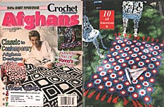 Crochet Fantasy Afghans, No. 105, March 1996